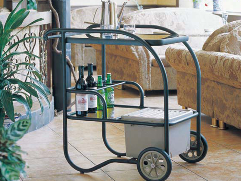 Aluminium Handcart Dengan Roda YQ-015