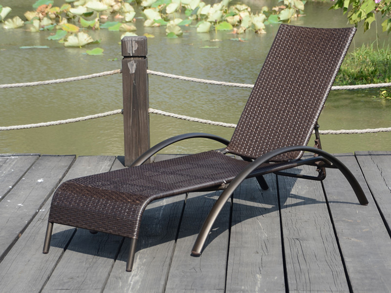 Rotan Lounge, Daybed Luaran, Renang Kolam Renang Lounge YQ-RB-436