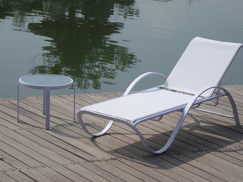 Kolam renang lounge chaise, sun lounger, daybed luaran yq-tn-431
