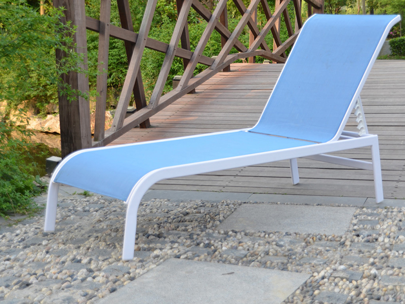 Lounge Luaran Aluminium, Daybed, Kerusi Lounge Luar Luaran YQ-TB-435
