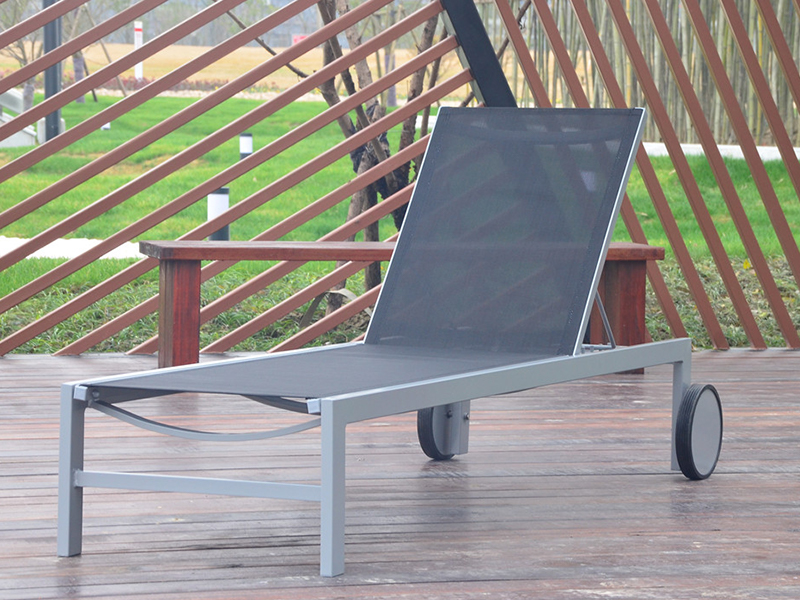 Lounge Leisure Beach Outdoor With Wheels YQ-TB-445A