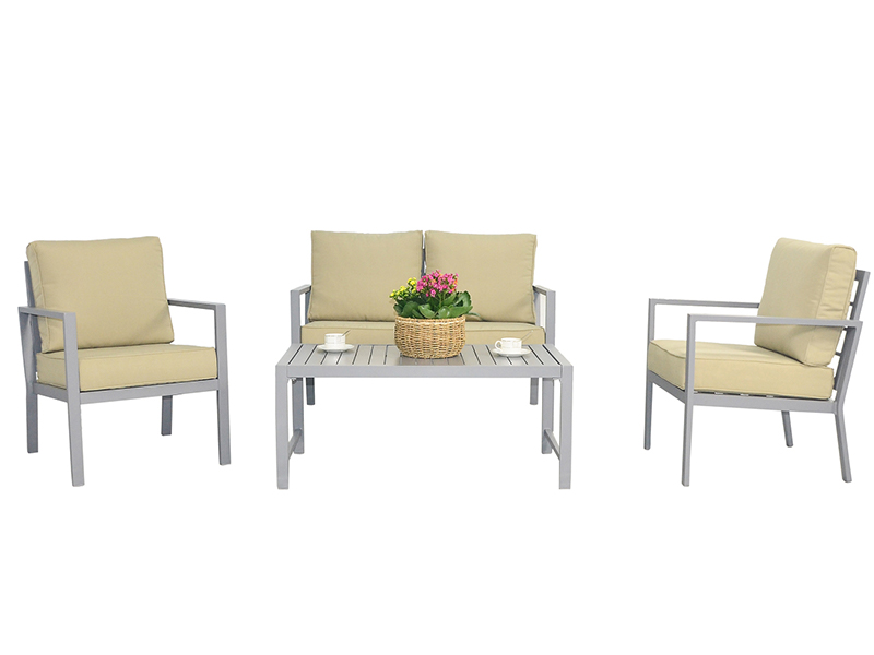 Knock Down Aluminium Sofa, KD Perabot Luaran, Perabot Taman